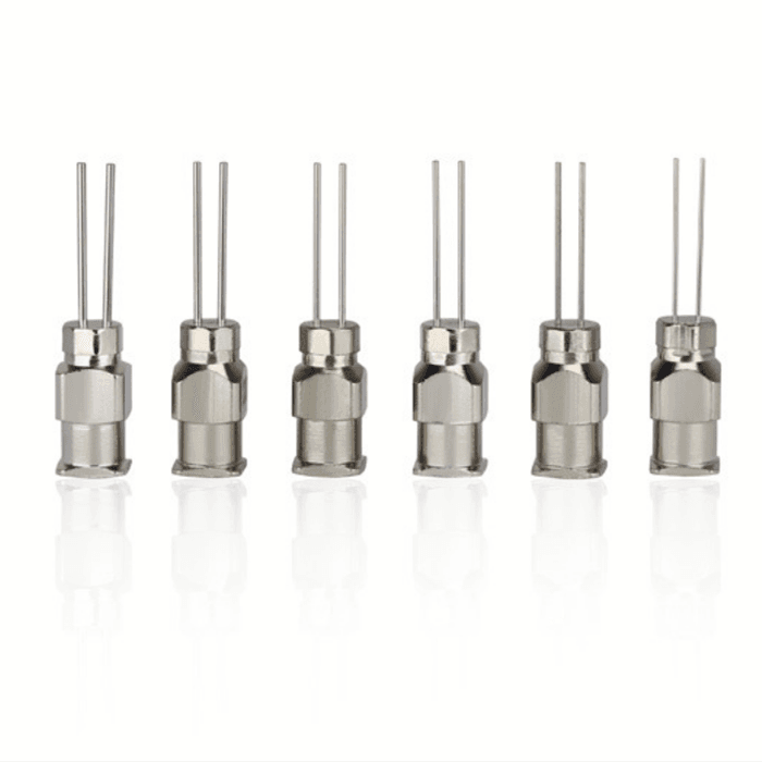 Double Tube Glue Dispensing Stainless Steel Blunt Needle - Product