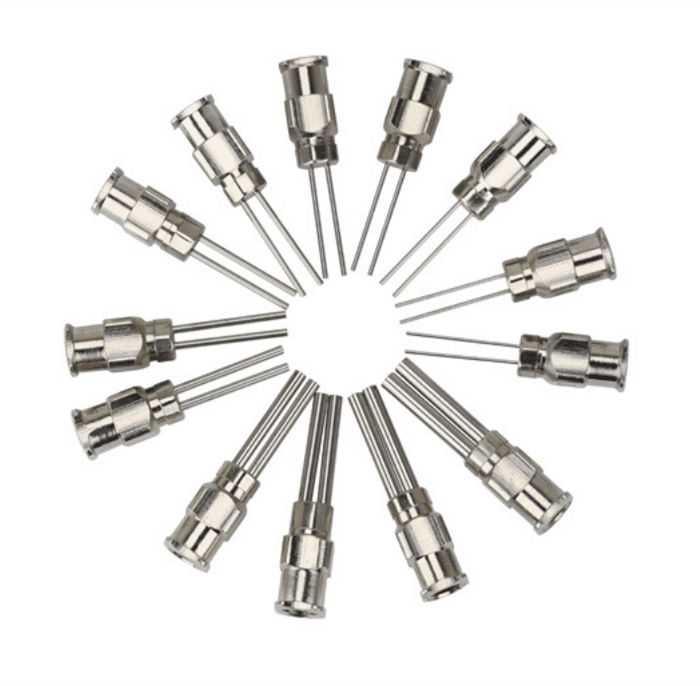 Double Tube Glue Dispensing Stainless Steel Blunt Needle - Image 2