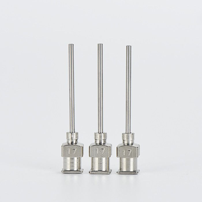 1 Inch 25MM Flat Tip Stainless Steel Glue Dispensing Needle - Image 2