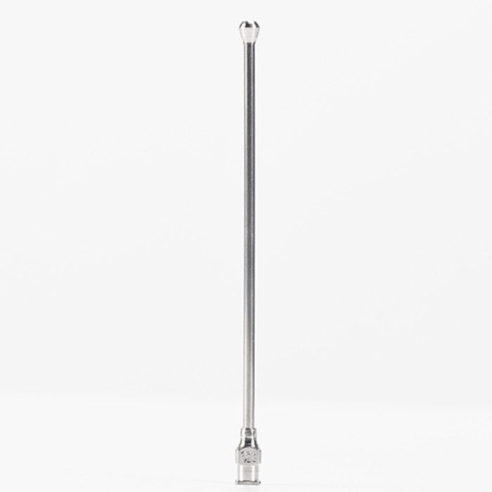 Stainless Steel Straight Veterinary Drencher Feeding Needle - Image 2