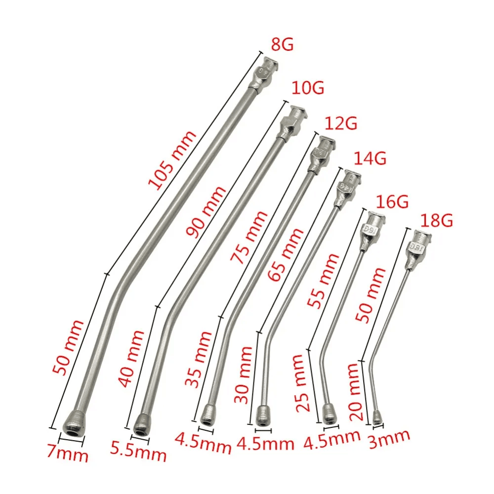 One Set of 6pcs Animal Feeding Needle - Product