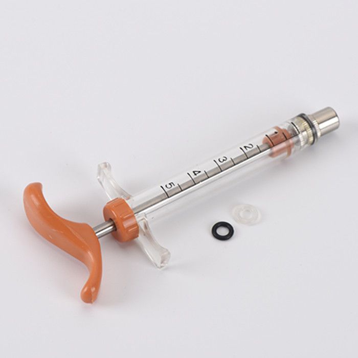 5ml Transparent Reusable TPX Veterinary Injector for Animal Vaccine - Image 2