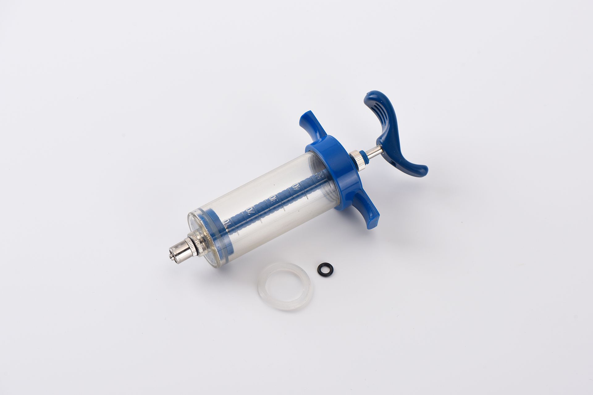 TPX Adjustable Blue Veterinary Syringe - Image 5